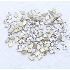 DZ 2354 8*5mm kite shape glass flatback stone for nail art (720pcs/pack) DZ 2354 8*5mm kite shape glass flatback stone for nail art (720pcs/pack)